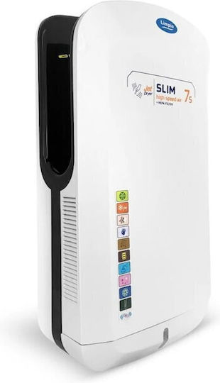 Limpio Uscător De Mâini Din Plastic Cu Senzor Alb 1.65kW