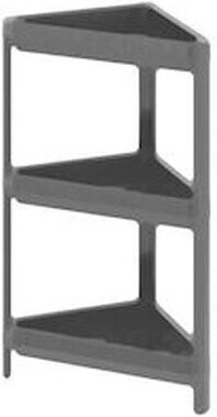 Sidirela Bianco Rack De Bucătărie Din Plastic Cu 3 Locuri Gri 32x32x70.5cm