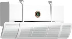 Adjustable Air Conditioner Flow Deflector White