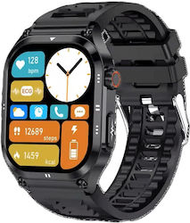 Smartwatch Et281 Cu Multipli Indicatori De Sănătate Negru Unitek Smartwatch Et281 Cu Multipli Indicatori De Sănătate Negru Unitek