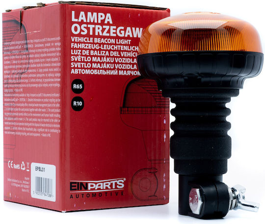 Einparts Φάρος Αυτοκινήτου LED 24V 65cm με Πορτοκαλί Φωτισμό
