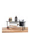 Wenko Tabletop Wooden Base 55x21x18cm White
