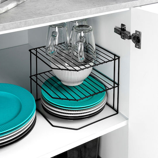 Vilde Tabletop Metal Base 22x22x21cm Black