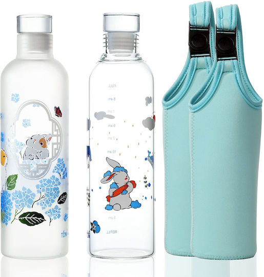 Sportflasche Wasser Kunststoff Transparent 500ml Sportflasche Wasser Kunststoff Transparent 500ml