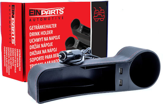 Einparts Auto Getränkehalter Mehrfache Verwendung 1 Fächer für Konsole