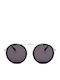 Trussardi Women's Sunglasses with Black Frame and Grey Lens STR3004 A02