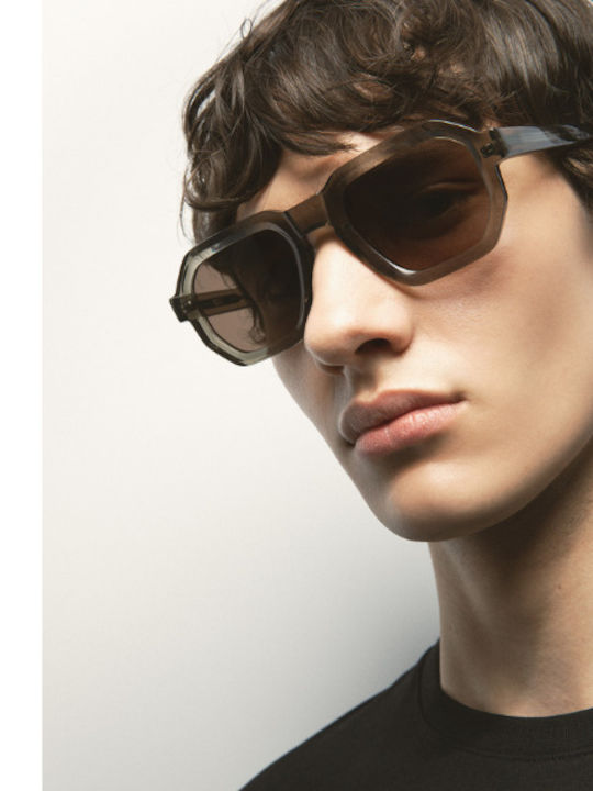 Kaleos Unisex Sonnenbrillen mit grünen Rahmen Pearce 4
