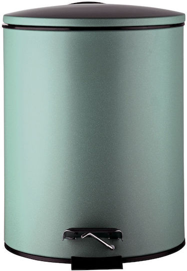Bathroom Bin Classic Soft Close 5l Matte Mint