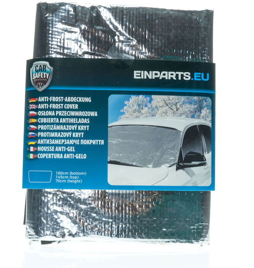Carsafety Husă Parbriz Anti-Zăpadă 180 × 70 Cm Protecție De Iarnă