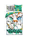 Halantex Pokemon Set Kids Single Duvet Cover With Pillowcase Multicolour 140x200cm