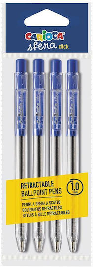 Carioca Sfera Στυλό Ballpoint 4τμχ