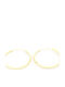 Silver Gold Plated Hoop Earrings