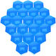 17 Mm Blue Screw Caps 20 Pcs Remover