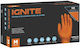 Aurelia Ignite Nitrile Exam Gloves Powder Free in Orange Colour 900 Pieces