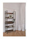 Karriädia Kinder Bücherregale Boden Holz Braune 73x35x172cm