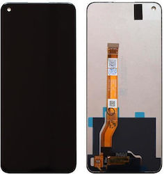 Ersatzbildschirm für Mobiltelefone für Realme 8i Schwarz