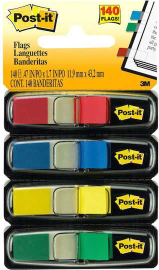 Σελιδοδείκτες 3m Post-it Arrows 11,9 X 43,1 Mm 4 X 24 Τεμάχια Standard Colours 684arr4 Mmm684arr4