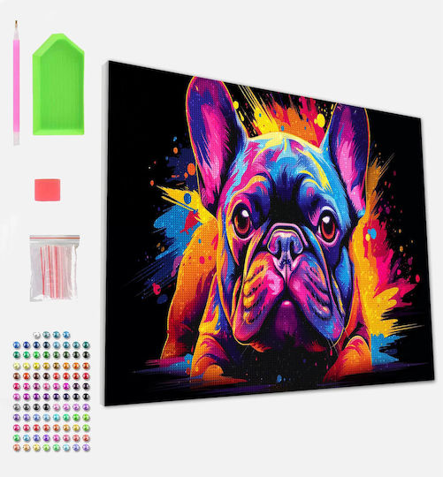 Splat Planet Diamond Painting Canvas Kit