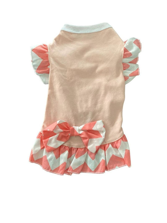 Dog Dress Woof Moda Pink