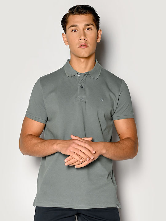 Brokers Jeans Polo Μπλούζα Petrol