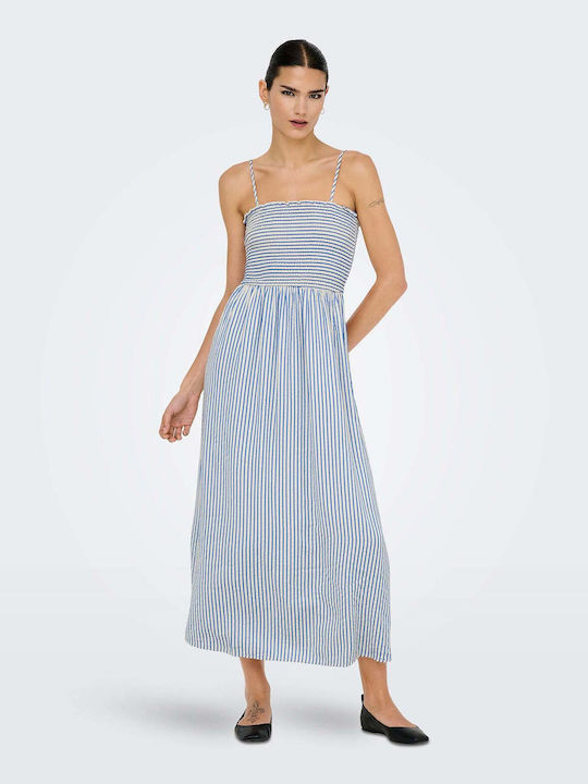 Only Summer Midi Dress Blue