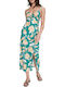 Summer Midi Dress Green