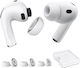 Силиконови Върхове За Уши Ahastyle Wg187 Apple Airpods Pro 3 S M L Бели 3 Чифта N70582