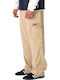 Cargo Trousers in Baggy Leg Style Abbey Stone