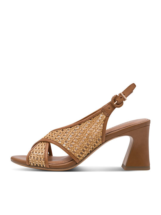 Sandals Cognac