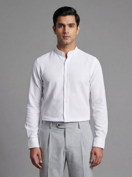 Long Sleeve Shirt Regular Fit White