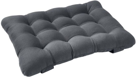 Butlers Solide Gartenstuhlkissen Anthrazit 36x25cm (Verschiedene Farben)