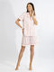 Harmony Summer Women's Pyjama Set Pink
