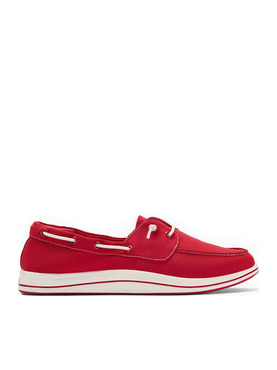 Brinkley Edge Damen Bootsschuhe in Roter Farbe