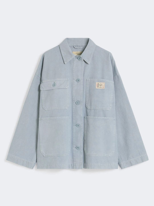 Women's Jacket for Winter Light Blue