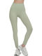 Training Damen Gekürztes Leggings Türkis