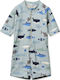 Liewood Shark Παιδικό Μαγιό Ολόσωμο Dove Blue