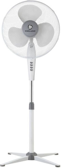 Coolwind Ventilator Oρθοστάτης 45W Lüfterdurchmesser 40cm Grau