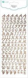 Dalprint Aufkleber Dpcraft Alphabet 118 Stück