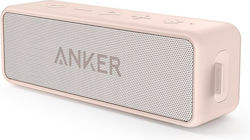Anker SoundCore 2 Bluetooth 12W έως 24 ώρες Ροζ
