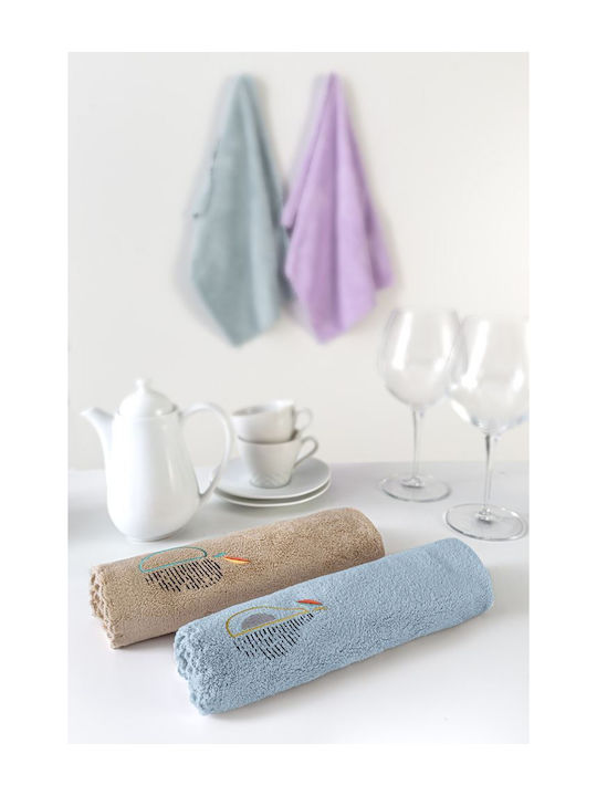 Guy Laroche Gourmet Kitchen Πετσέτα Κουζίνας 35x50cm 15τμχ
