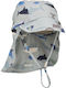 Liewood Palarie Copii Tesatura Cu Protectie Solara Cecilia Shark Albastru Deschis