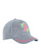 Billieblush Kids' Hat Jockey Fabric Gray