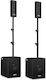 Vonyx Vonyx VX1020BT 170.204 Pair Active PA Speakers 1050W with 10" Woofer
