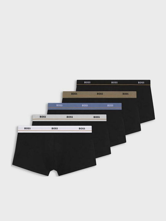 Boss Herren Boxershorts Schwarz 5er Pack