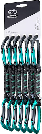 Climbing Technology Skylotec Lime B Set Ny Pro 12 Cm 6-pack Climbing Quickdraws Anthracite Blue Marine