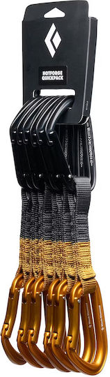 Black Diamond Hotforge Quickpack 12cm Carabine De Escaladă Amber