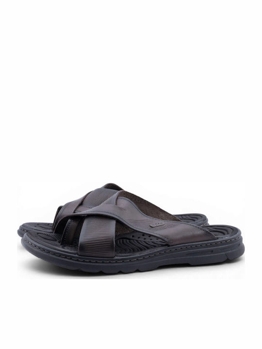 Pegada Men's Sandals in Brown Colour