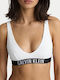 Bikini Sports Bra White