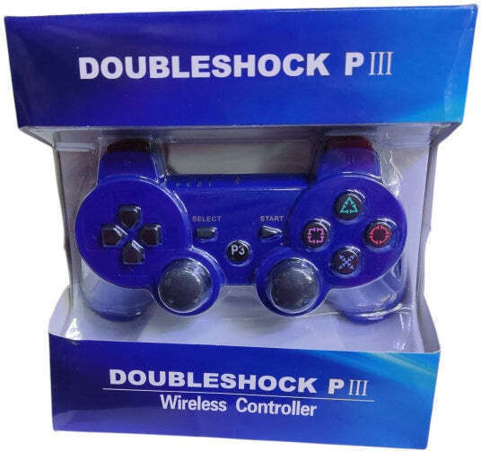 Dual Shock Ασύρματο Gamepad για PS3 Μπλε