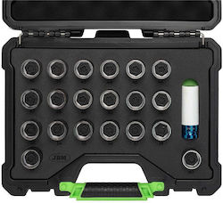 JBM Sockets Set 21 Pieces